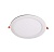 Светильник светодиодный PPL-R 18Вт 4000К IP40 d220мм кругл. ультратонкий встраив. WH ДВО JazzWay 5009738A