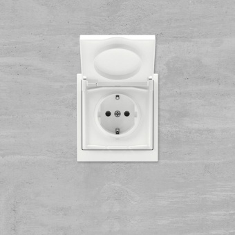 Рамка 1-м KANT IP44 бел. магнолия DKC 7000942