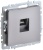 Розетка компьютерная СП RJ45 кат.6 BRITE РК11-БрС механизм сталь IEK BR-K10-2-K46