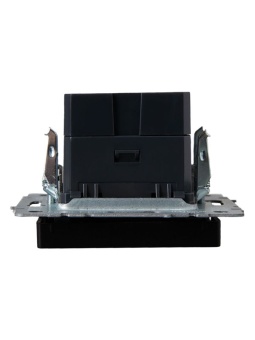 Розетка BRITE USB A+A 3.1А РЮ10-1-БрГ механизм графит IEK BR-U21-D31-K53