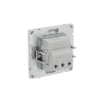 Розетка силовая KANT 2P+E защ. шторки бел. магнолия DKC 7000003