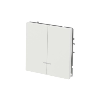 Переключатель 2-кл. KANT с подсветкой бел. песок DKC 7010144