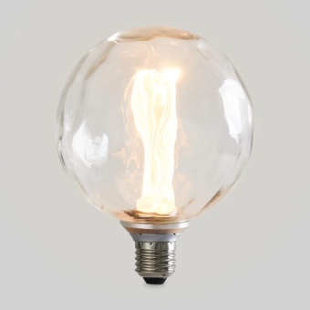 Лампа светодиодная филаментная Loft 271 G125FCE 4Вт 1800К E27 Voltega 8545