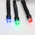 Гирлянда светодиодная "Твинкл Лайт" 10м 80LED мультиколор 5.7Вт 220-240В IP20 с контроллером 8 режимов провод ПВХ темн. зел. Neon-Night 303-049