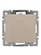 Выключатель 1-кл. СП Rain IP20 механизм крем. LEZARD 703-0388-100