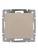 Выключатель 1-кл. СП Rain IP20 механизм крем. LEZARD 703-0388-100