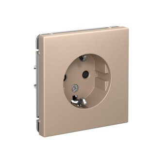 Розетка ArtGallery 16А с заземл. быстрозажим. клем. механизм песочн. SE GAL001243S