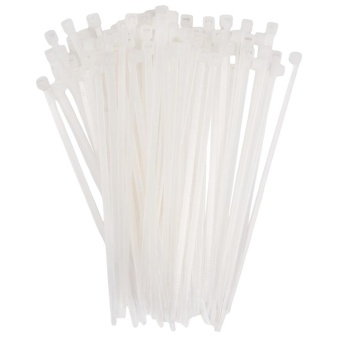 Хомут кабельный PCT 2.5х100-100WH 2.5х100 PA6.6 бел.(уп.100шт) JazzWay 5053526