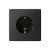 Розетка ArtGallery 16А с заземл. механизм базальт SE GAL001443