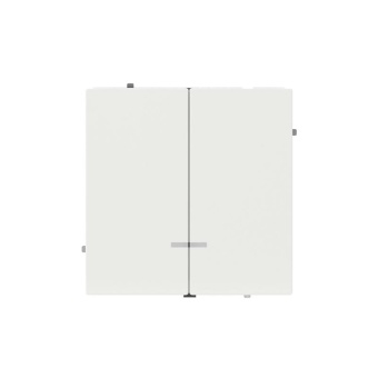 Выключатель 2-кл. KANT с подсветкой бел. магнолия DKC 7000134