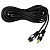 Шнур 3.5 Stereo Plug - 3.5 Stereo Jack 1.5м (GOLD) Rexant 17-4013