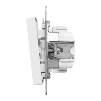 Выключатель проходной 2-кл. СП Эпика механизм бел. EKF UP1-SWW-21