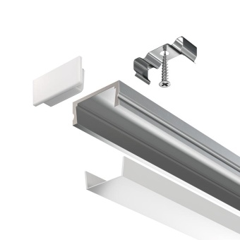 Профиль накладной 15х6 алюм. Maytoni ALM001S-2M