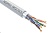 Кабель витая пара F/UTP кат.5E 4х2х24AWG (0.52мм) solid CU PVC сер. (NM20001) (уп.305м) NEOMAX 109687