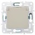 Розетка 1-м SKANDY 16А IP44 с заземл. защ. шторки с крышкой SK-R11B беж. IEK SK-R16-16-44-K10