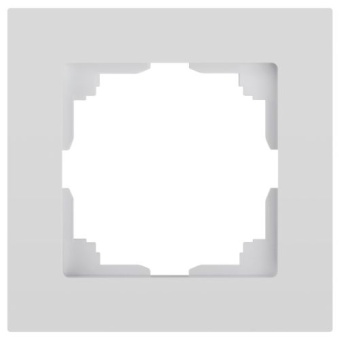 Рамка 1-м СП Accent 6-501-01 бел. Intro Б0063724