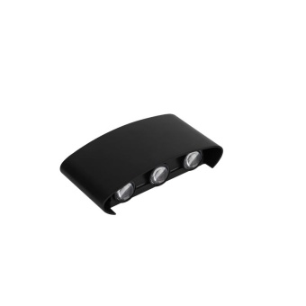 Светильник светодиодный архитектурный PWL-80160 6Вт 4000К BL IP54 фасадный черн. JazzWay 5039858