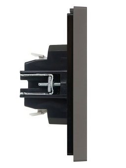 Выключатель проходной 1-кл. СП FORTE&PIANO 10А FP303 сер. IEK FP-V12-0-10-1-K03