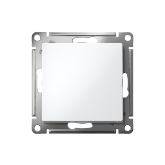 Переключатель 1-кл. AtlasDesign (сх. 6) 10AX быстрозажим. клем. механизм бел. SE ATN000161S