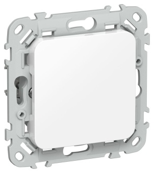 Заглушка СП FLITE ЗГ-ФлБ с суппортом механизм бел. IEK FI-PL10-K01