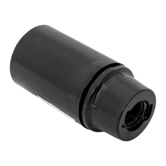 Патрон E14 карболитовый подвесной черн. EKF LHC-E14-s-s