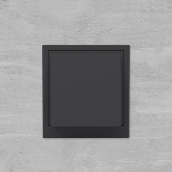 Вывод кабеля из стены KANT черн. уголь DKC 7012983