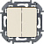 Выключатель 2-кл. Inspiria 10А IP20 250В 10AX механизм сл. кость Leg 673621