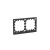 Рамка 2-м KANT черн. уголь DKC 7012904