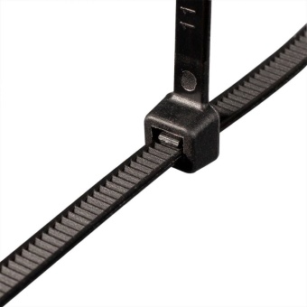 Хомут кабельный КСС 4х370 нейл. черн. (уп.100шт) Fortisflex 49414