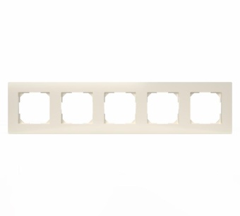 Рамка 5-м Pixel беж. TOKOV ELECTRIC TKE-PX-RM5-C02