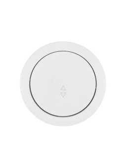 Выключатель проходной 1-кл. СП OSEN 10А IP20 механизм бел. LEZARD 743-0288-105