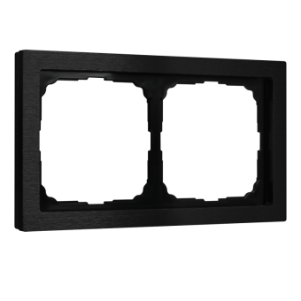 Рамка 2-м ArtGallery Pure метал. оникс SE GAL312302