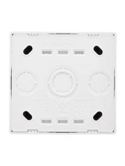 Выключатель 2-кл. ОП LETO с индикацией бел. LEZARD 752-0200-112