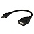Кабель USB OTG micro USB на USB шнур 0.15м черн. Rexant 18-1182