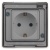 Розетка Эксперт 11-2501-01 2P+E IP55 16А-250В ОУ бел. Эра Б0063294
