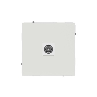 Розетка телевизионная одиночная TV KANT бел. песок DKC 7010503