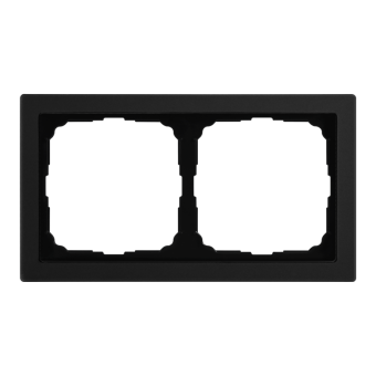 Рамка 2-м ArtGallery Pure матов. органич. стекло черн. SE GAL331002