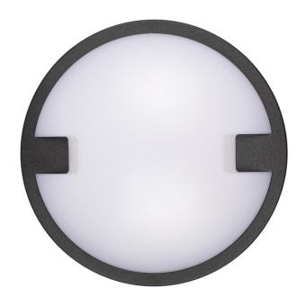 Светильник светодиодный "Банник" PBH-PC8-RA 18Вт 4000К IP65 ЖКХ ДБП пылевлагозащ. black черн. JazzWay 5048478