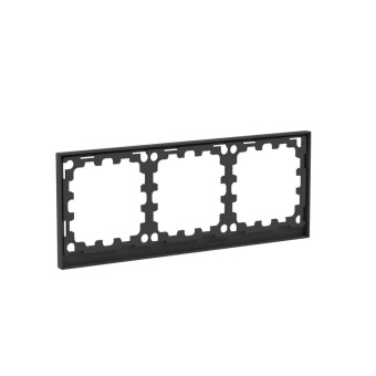 Рамка 3-м KANT черн. уголь DKC 7012906