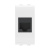 Розетка компьютерная 1-м СП 1мод. Brava RJ45 кат.5E разъем Hyperline бел. DKC 76654B