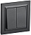 Выключатель 2-кл. СП BRITE ВСР10-2-0-БрЧ 10А в сборе черн. IEK BR-V20-0-10-K02-F