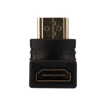 Переходник аудио гнездо HDMI - штекер HDMI угловой блист. Rexant 06-0176-A