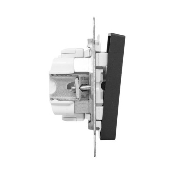 Выключатель проходной 1-кл. СП Эпика механизм черн. EKF UP1-SWB-11