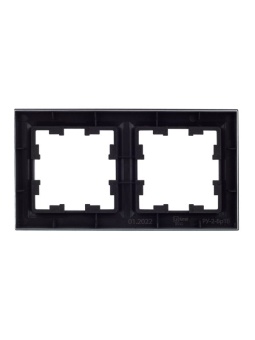 Рамка 2-м BRITE РУ-2-БрТБ бронза IEK BR-M22-K45