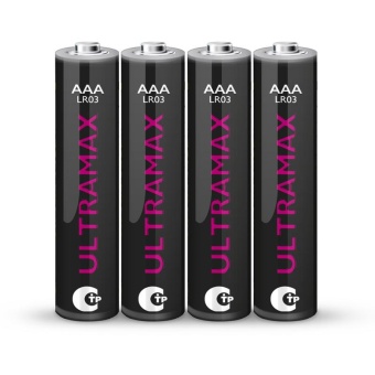 Элемент питания алкалиновый AAA/LR03 1.5В ULTRAMAX LR03UM-B4 BL-4 (уп.4шт) ФАZА 5043084