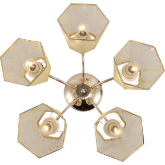 Люстра Alyssa 9168-305 5хЕ27 60Вт модерн Rivoli Б0059984