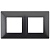Рамка 2-м 14-5002-05 Elegance антрацит ЭРА Б0034391