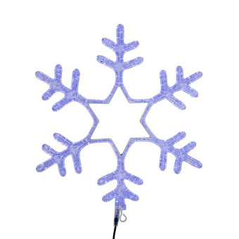 Фигура светодиодная "Снежинка LED" 55смх55см син. 28Вт 220В IP44 Neon-Night 501-335