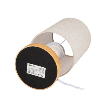 Светильник настольный JH1-01-iv 1х60Вт E27 (основа: натуральное дерево) IP20 JazzWay 5058231