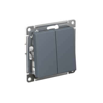 Переключатель перекрестный 2-кл. AtlasDesign 2хсх.7 10АХ механизм грифель SE ATN000773